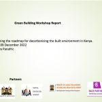 Green Building Workshop Report